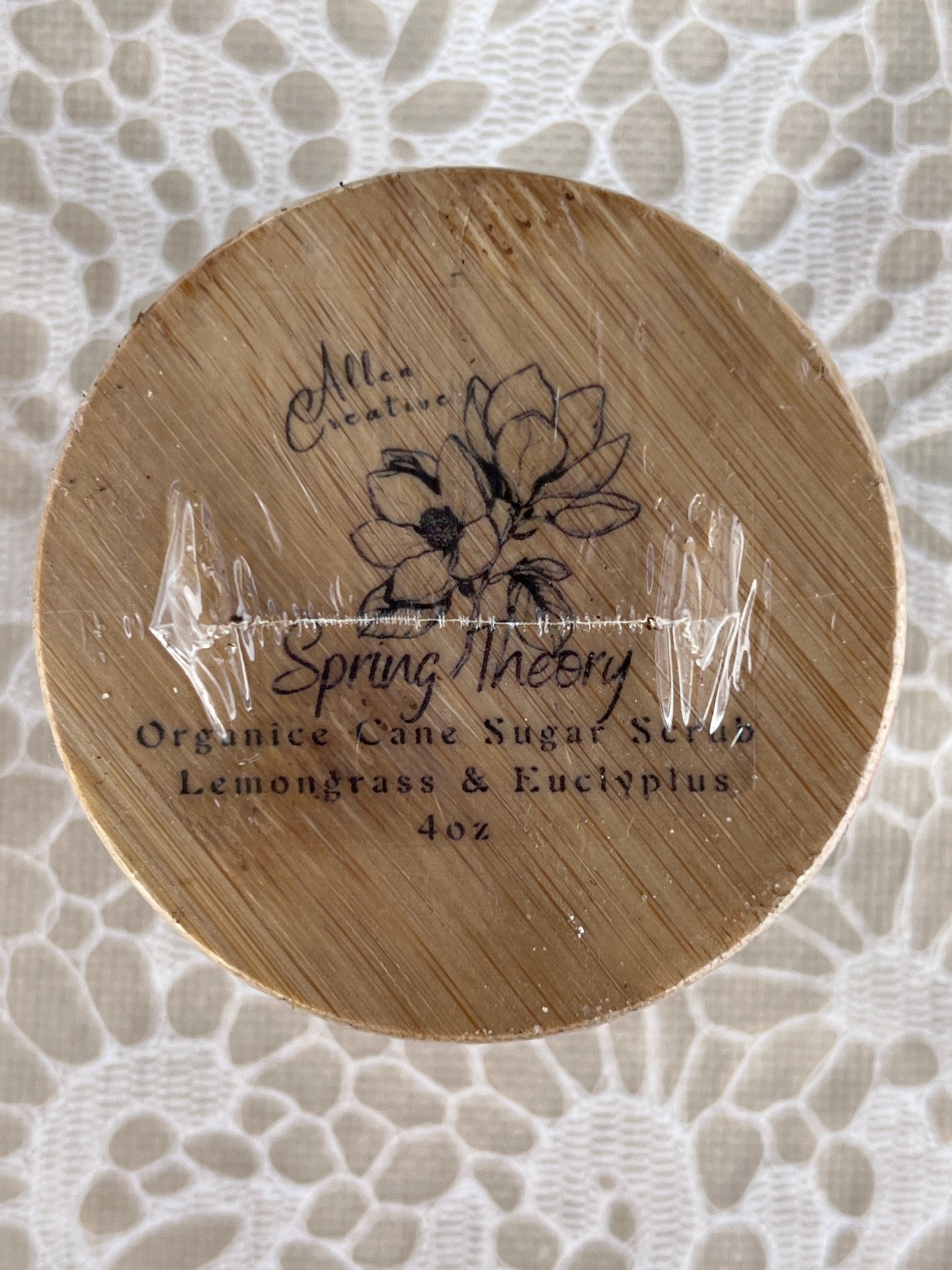 Spring Theory Organic Cane Sugar Scrub